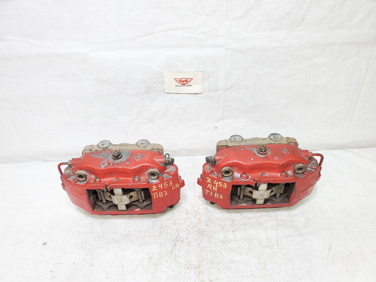 2004-2008 Maserati Quattroporte Rear Left & Right Brake Caliper Brembo Set RWD