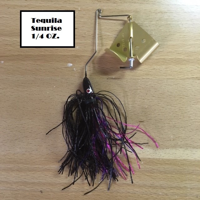 Lure Authority Gold Prop BuzzBait with Oxbow Bend Set - Image 6