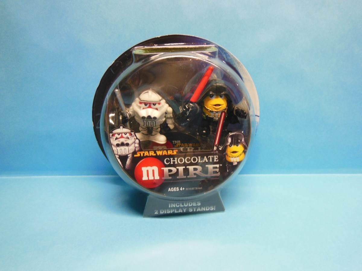 Star Wars M&M Chocolate M-Pire CLONE TROOPER & DARTH VADER