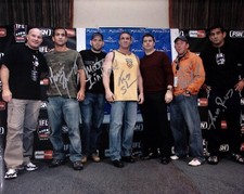 Ken Shamrock Pat Miletich Mario Sperry Marco Ruas +1 Signed IFL 16x20 Photo UFC