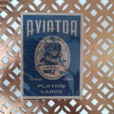 Aviator Heritage Edition Playing Cards New & Sealed Art of Play USPCC Deck