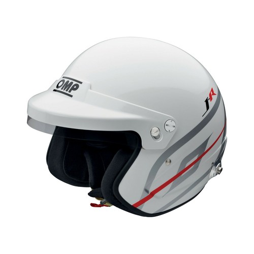 CASCO APERTO JET HANS BIANCO RALLY OMP RACING J-R SC795 OMOLOGATO FIA  8859-2015 | eBay