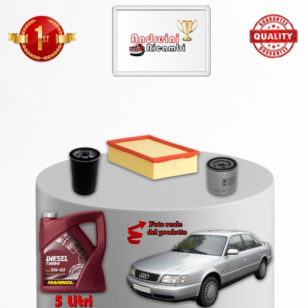 Inspektionskit Filter Und ÖL Audi A6 C4 2.5 Tdi 103KW 140CV 1996->-image
