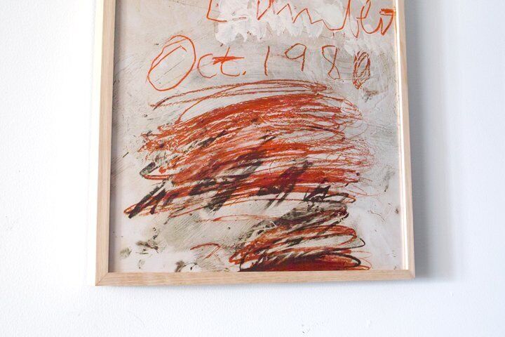 Cy Twombly POSTER PROJECT (1980) Limited Edition of 1,000 Copies Poster NEW