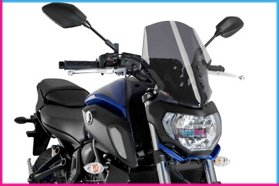 PUIG SCREEN NAKED N.G. TOURING YAMAHA MT-07 2020 DARK SMOKE