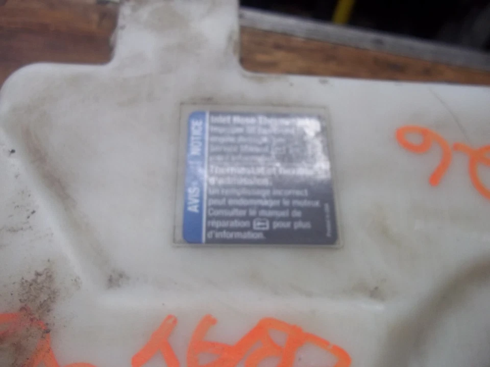 Express 1500 03-18 2500 2003-2014 furgoneta radiador refrigerante depósito de recuperación Foto 2 de 4