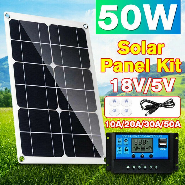 Suaoki 18v 12v 18w Solar Car Battery Charger Portable Solar Panel