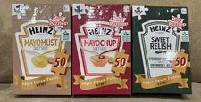 LOT OF 3 HEINZ MINI PUZZLES - MAYOCHUP - MAYOMUST - SWEET RELISH ** NEW **