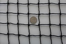 55' X 25' Black Square Nylon Lacrosse Impact Netting 1 1/2