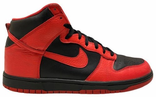 Nike Prestige 4 High University Black Red Basketball Size 10  display picture 2