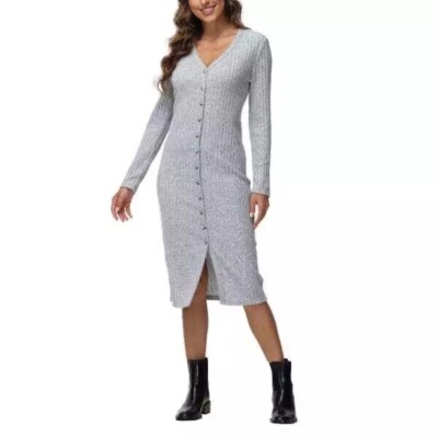 Frye Dresses | Frye Womens Duster Sweater Grey Size Medium | Color: Gray | Size: M | Kibosh1991's Closet