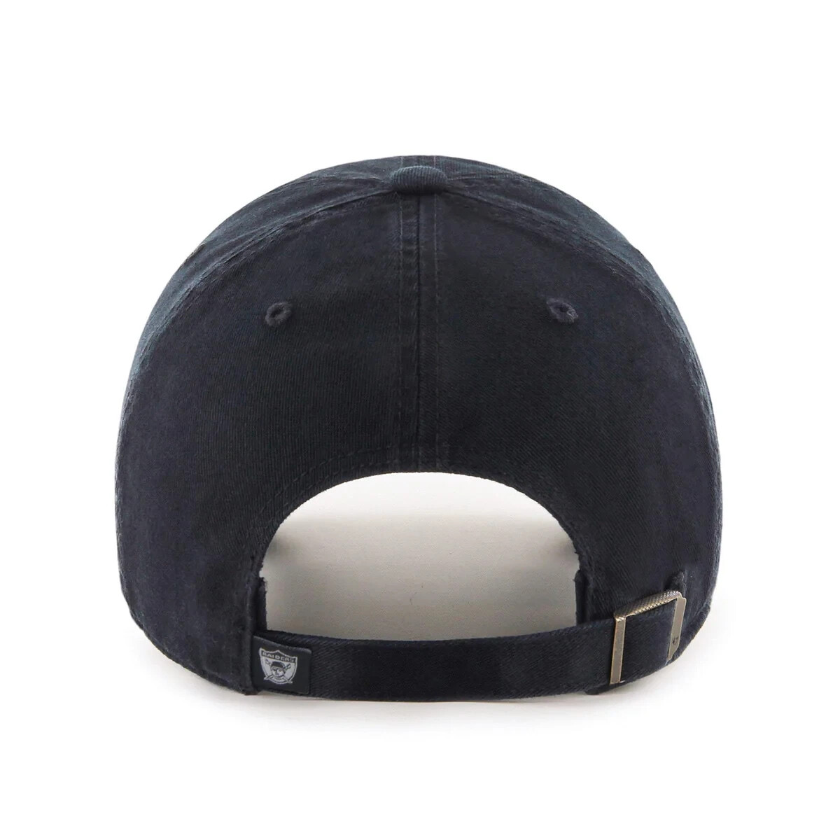 47 Brand Men's Black  Historic Los Angeles Raiders  Cleanup Adjustable Cap