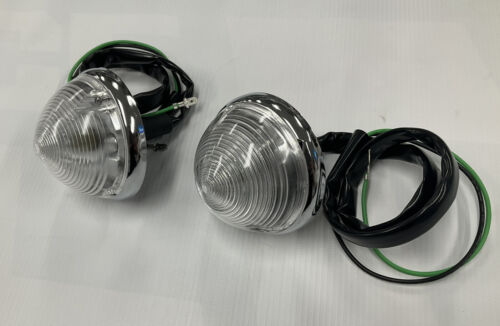 55-57 Chevy/GMC Truck Front Clear Turn Signal Parking Lamp Assembly 1955 56 57 - Picture 3 of 6