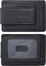 Cartera Minimalista Delgada Toughergun Para Hombre Con Cierre Magnã©tico