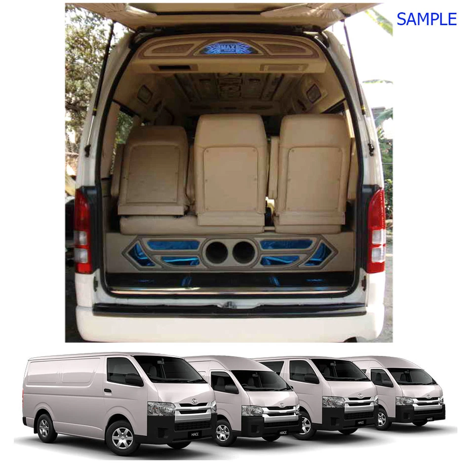 Tail gate Rear Strut Shock High Roof For Toyota Hiace Commuter LWB Quantum Van - Image 3 of 4