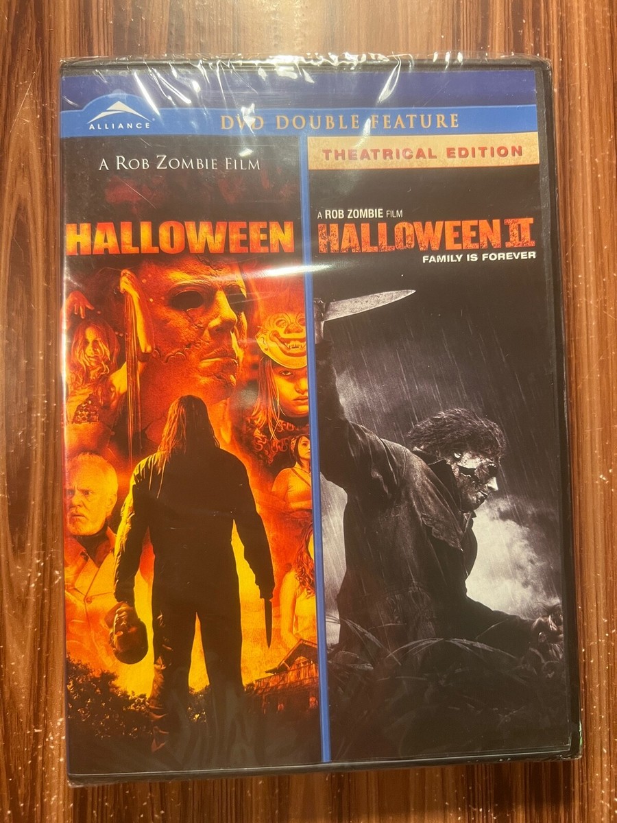 Rob Rotton Dvd Halloween 2 Rob Zombie Rob Zombie Halloween 1 & 2 Double Feature (DVD)