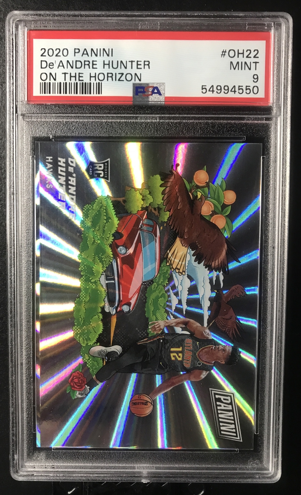 2020 Panini De’Andre Hunter On The Horizon Case Hit Rookie RC SSP PSA 9 Downtown