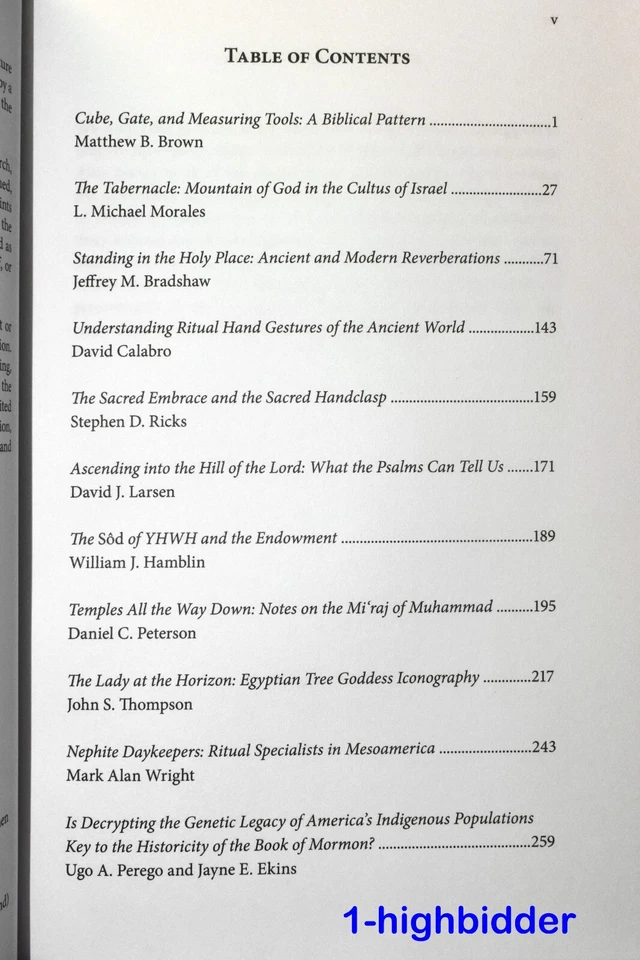 Ancient Temple Worship: Expound Symposium LDS Mormon Matthew Brown Stephen Ricks - Image 4 of 4