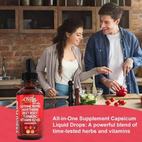 CLEAN-NUTRA Beetroot Drops-Chilli Liquid Hawthorn Beetroot Drops 60ml๐ - Picture 4 of 11