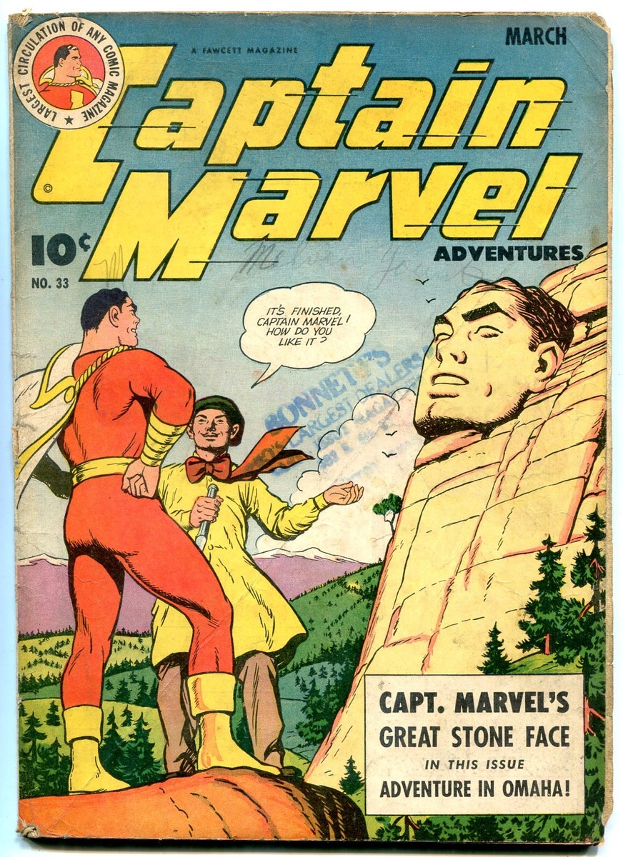 Captain Marvel Adventures #33 (Fawcett Comics March 1944) for sale