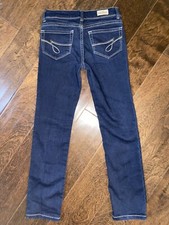girls jordache skinny jeans 8 dark wash cute great condition
