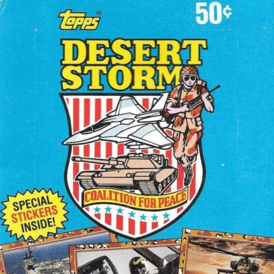 1991 TOPPS DESERT STORM SERIES 1 SINGLES. You Pick. NM