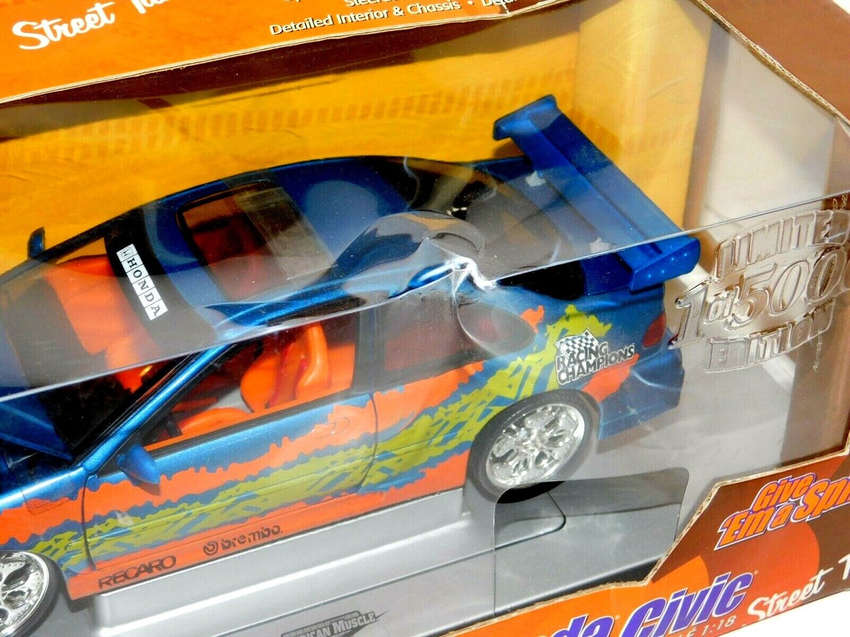 Honda Civic 1995 Street Tuner 33702 Ertl American Muscle 1:18 | eBay
