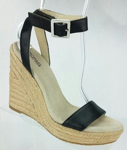 espadrille platform sandals black