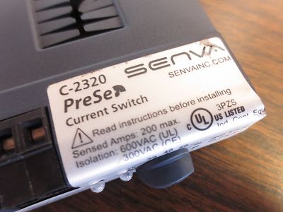 SENVA C-2320 PRESET CURRENT SWITCH - 1.0A @ 30VAC/DC - 200A (SENSED) | eBay