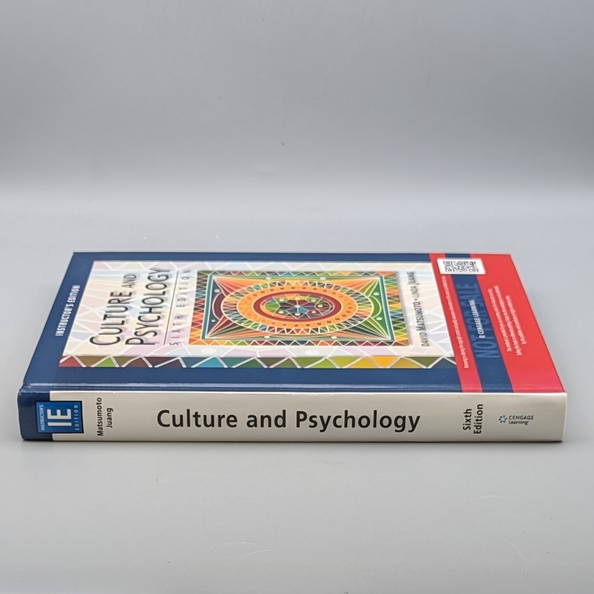 Culture And Psychology 6th Edition Instructor's Edition Hardcover