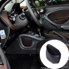 Leather center console storage bag Organizer Fit for Smart Fortwo 453 from 2016