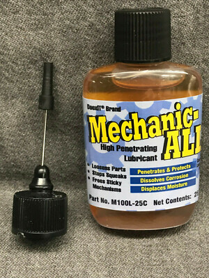 Mechanic-All High Penetrating Lubricant w/needle dispenser 25ml, Caig Labs