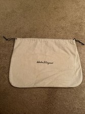 Vintage Salvatore Ferragamo Drawstring Dust Bag Cover