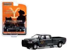 2020 RAM 2500 PICKUP TRUCK DARK GRAY "YELLOWSTONE" 1/64 BY GREENLIGHT 44990 F