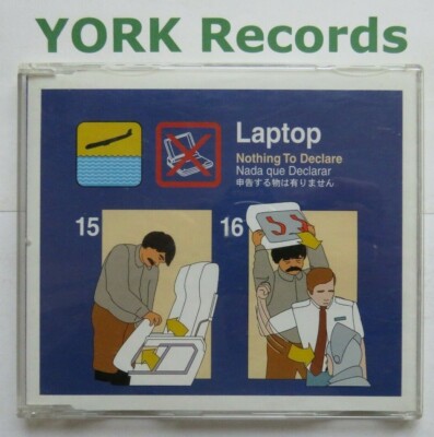 LAPTOP - Nothing To Declare - Excellent Condition CD Single Island CIDX744
