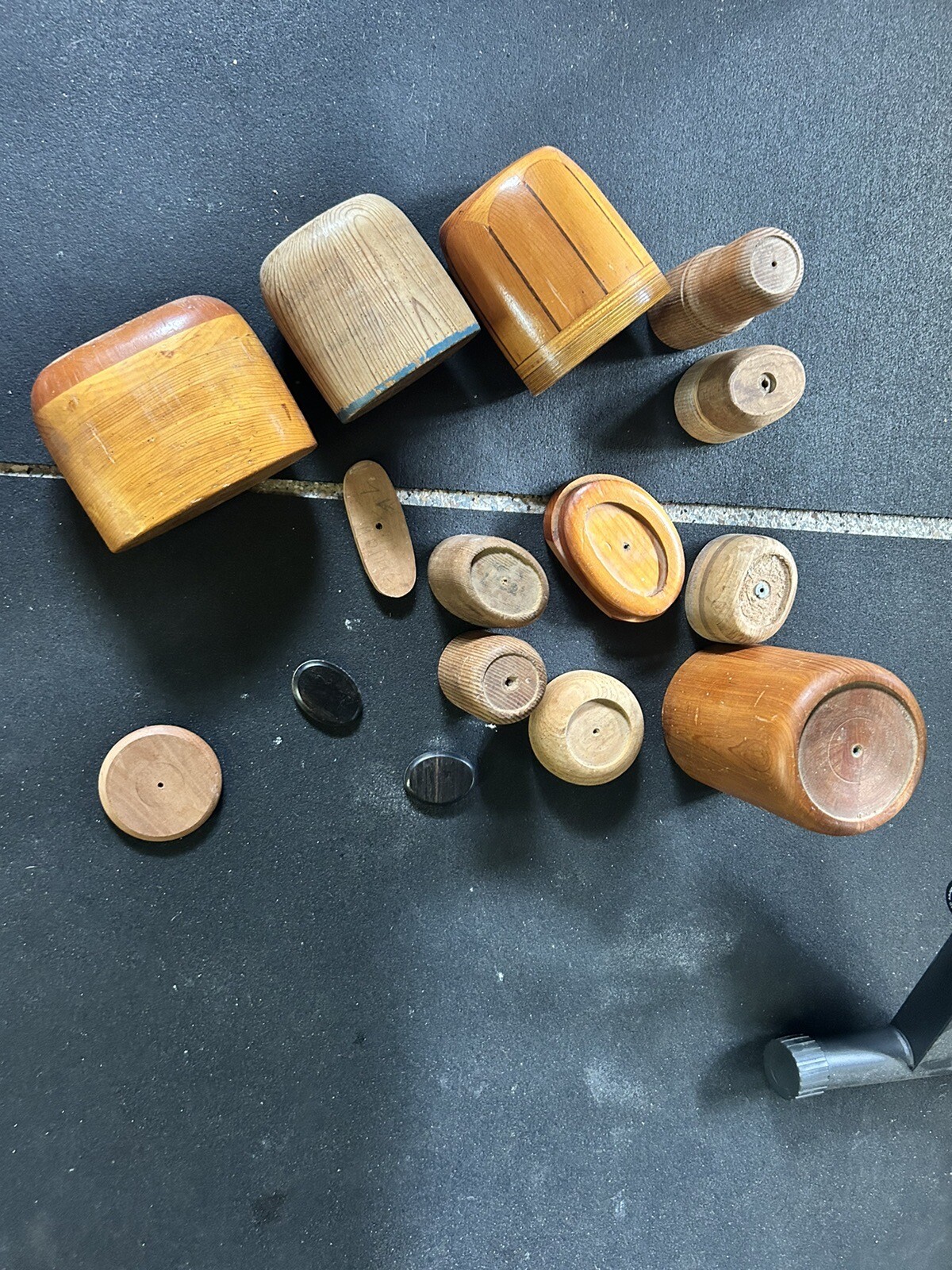 Nantucket basket molds Used By Renown Nantucket Basket Maker Terry