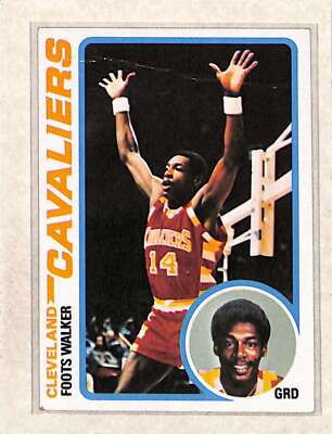 1978-79 Topps  #127 Foots Walker  VG-
