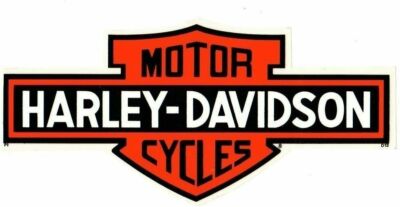Harley Davidson Bar and Shield INSIDE WINDOW Decal OEM Part D13 ~ 10 Inches!