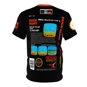 Duck Hunt NES 40th Anniversary Retro Vintage Nintendo Cover Game T-Shirt