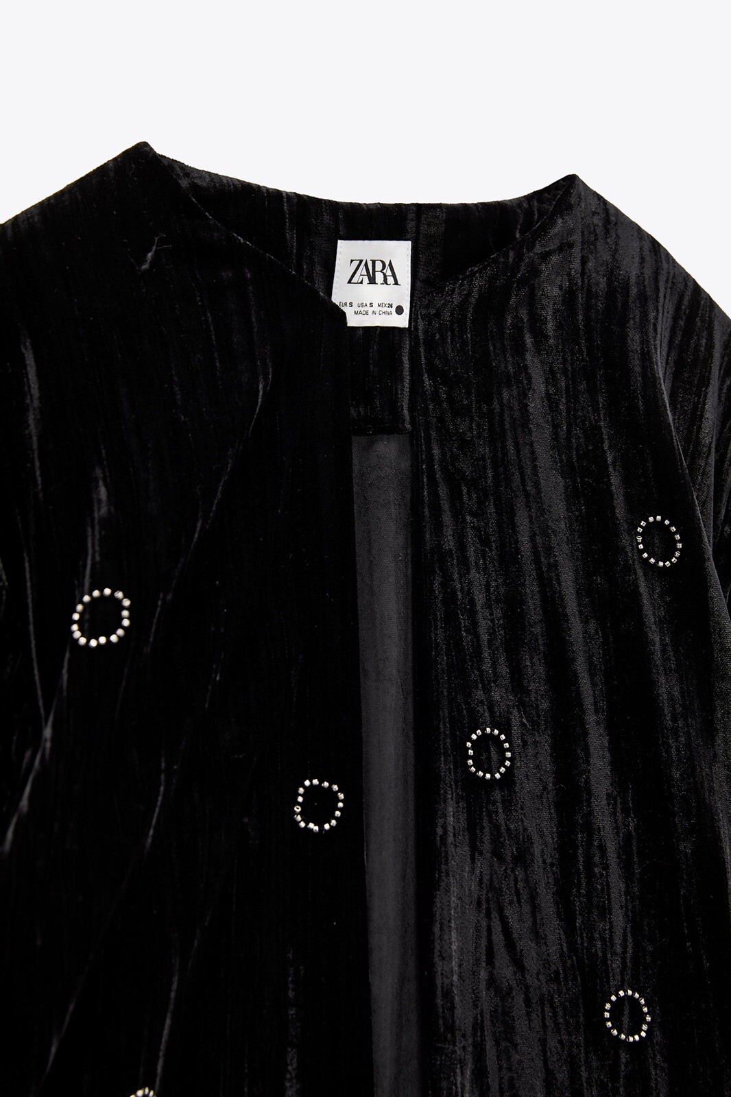 ZARA EMBROIDERED KIMONO COAT LIMITED EDITION 4786/347 SZ M image 7