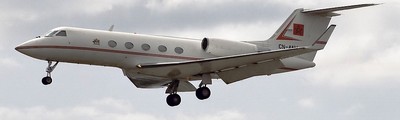 Gulfstream III American Gulfstream USA Jet Airplane Mahogany Wood Model Large