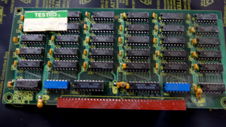 Research Machines vintage Memory card with 32 HM50256 15 256k x1 chips RM