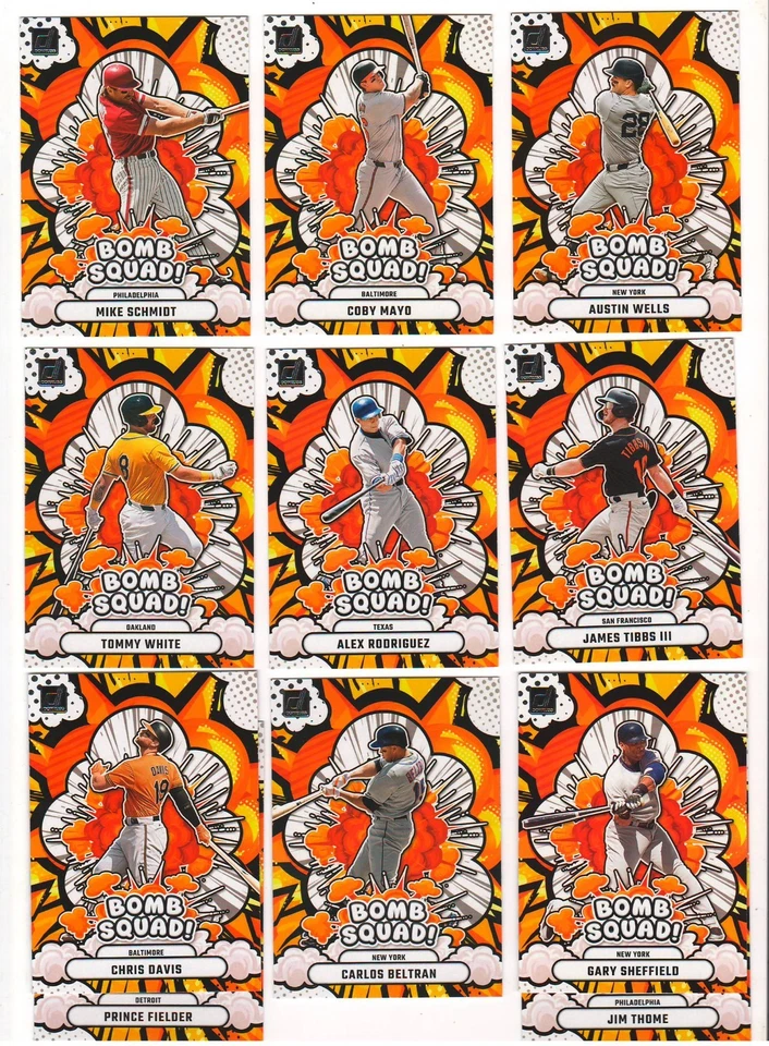 2025 Donruss Baseball Complete MASTER Set (300) Misiorowski Cijntje Bomb Marvels - Image 4 of 4