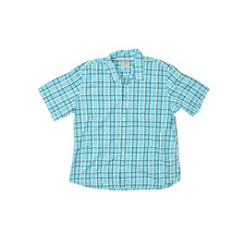 L.L. Bean Men's Plaid Button-Down Shirt Regular Size L Slightly Fitted