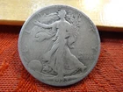 1923-S United States Walking Liberty Half Dollar 50c 90% Silver Coin
