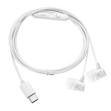 USB-C Corded Earbuds/Headset/Headphones Mic for iPhone 15/16 Samsung S25/S26