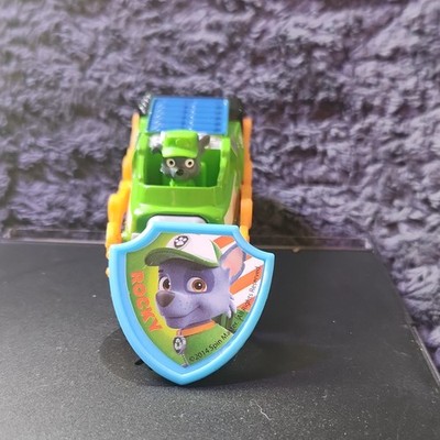 Spin Master Paw Patrol Rocky Green Recycling Truck Toy Vehicle