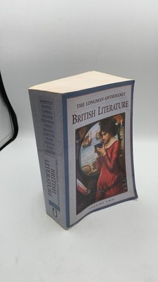 The Longman Anthology of British Literature VOL 2 David Damrosch (General Edi...