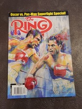 December 2008 The Ring Magazine Newsstand Oscar De La Hoya Manny Pacquiao
