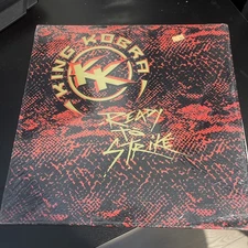 KING KOBRA READY TO STRIKE LP PROMO! 1985 Capitol Records Very Fine Condition.